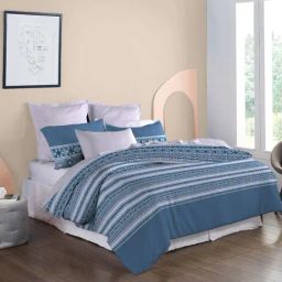 Mytrident Soft Comfort Bed in a bag King Size Bedsheet Set, Comforter & Pillow Cover-picture-46