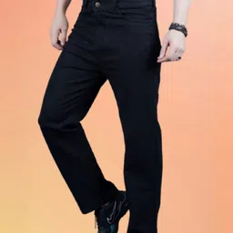 SZN Men Classic Relaxed Fit Mid-Rise Stretchable Jeans-picture-21