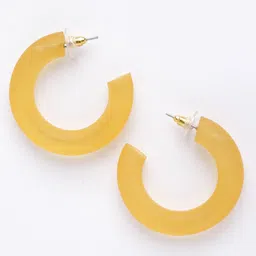 VOGUE PANASH Contemporary Half Hoop Earrings image 3