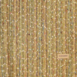 Mafadeny Green Regular Fit Self Design Stole image 4