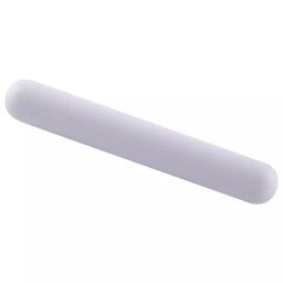 Abdos 10 mm Outer Diameter and 80 mm Length White Cylindical Shape Plain Design Magnetic Stirrer Bar, P80150 (Pack of 10)-picture-41
