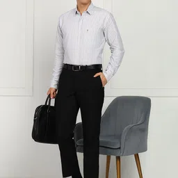 ELLIPSE Men Striped Formal Shirt image 4
