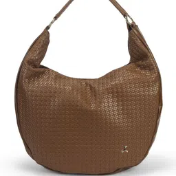 Mochi Textured Half Moon Hobo Bag image 5