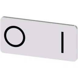 Siemens Labeling Plate, O - I, 3SU1900-0AC81-0QG0-picture-13