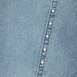 Fame Forever by Lifestyle Girls Mid Blue Cotton Jeans image 5