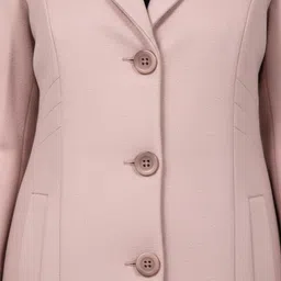 The Roadster Lifestyle Co Notched Lapel Longline Overcoat image 2