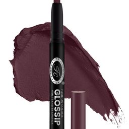Fashion Colour Glossip Non Transfer Matte Lip Crayon - Deep Plum- 808-picture-37