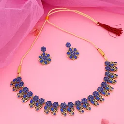 DIVASTRI Set Of 2 Gold-Plated Necklace Set image 4