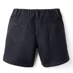 arias by lara dutta Arias Cotton Woven Solid Colour Washed Skirt - Black image 2