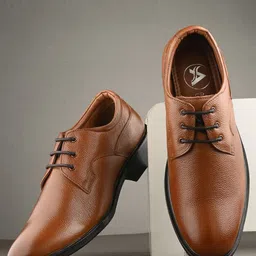 Auserio Men Leather Formal Derbys image 1
