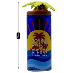 Kookee Acrylic Sipper, Cup, Tumbler Frosted with Straw and Lid - 275ml (KT-009-A) image 5