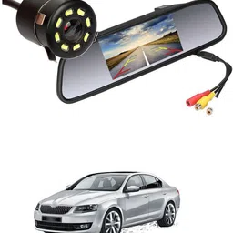 lovmoto 4.3 TFT LCD Car Rear View Mirror Monitor Kit With Reverse Reversing Camera s203 4.3 TFT LCD Car Rear View Mirror Monitor Kit With Reverse Reversing Camera s203 Parking Sensor image 1