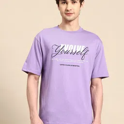 United Colors of Benetton Typography Printed Drop-Shoulder Sleeves Boxy T-shirt-picture-22