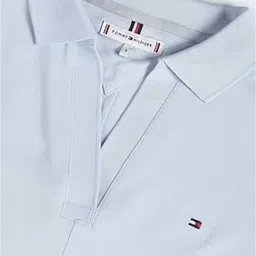 Tommy Hilfiger Breezy Blue Solid Regular Fit Dresses image 5