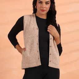 Cayman Women Cable Knit Woollen Cardigan-picture-37