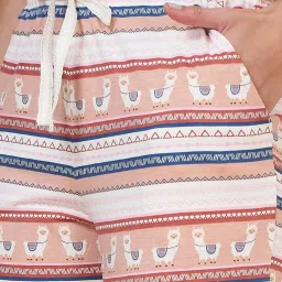 Dreamz by Pantaloons White Cotton Printed Pyjamas image 5