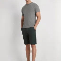 Allen Solly Green Slim Fit Shorts image 4