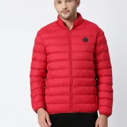 Pepe Jeans Red Slim Fit Puffer Jacket-picture-15