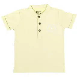 Bodycare Kids Yellow Solid T-Shirt-picture-43