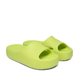 Puma Women's Shibusa Lime Sheen Slides image 2