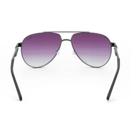 Irus Grey Pilot Sunglasses For Men image 5