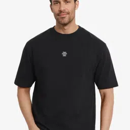 Rare Rabbit Black Oversized Graphic T-Shirt-picture-23