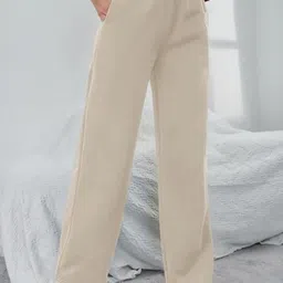 MSS ENTERPRISES Women Loose Fit Flat-Front Trousers-picture-13