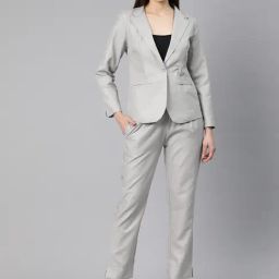 Cottinfab Grey Maxi Co-Ord Set-picture-0