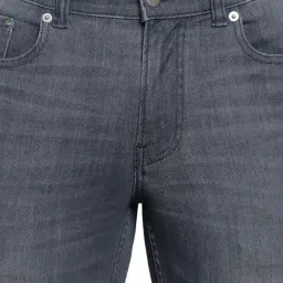 Calvin Klein Blue Grey Cotton Slim Fit Jeans image 5