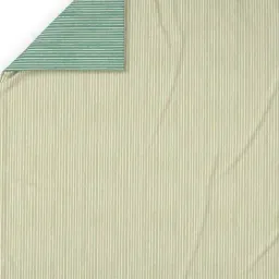 DDecor Green Cotton 145TC Stripes Reversible Dohar image 5