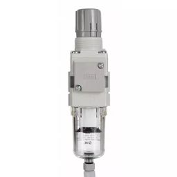 SMC AW-A Filter Regulator, 5 μm, G 1/4, Auto, 0.5 - 7 bar, AW20-F02-A-picture-2