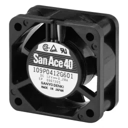 SANYO DENKI AXIAL FAN, 40MM, 24VDC, 10.9CFM, 42DBA, 109P0424D601-picture-29