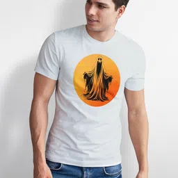 Seekbuylove Men Printed Bio Finish T-shirt image 4