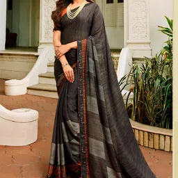 Civamee Floral Printed Saree image 1