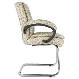 Ib basics Beige Leatherette Baxtonn Office Visitor Chair image 2