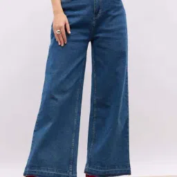 Styli Blue Flare Fit Jeans-picture-25
