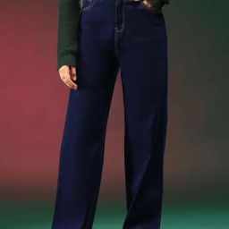 Kotty Blue High Rise Wide Leg Jeans-picture-28