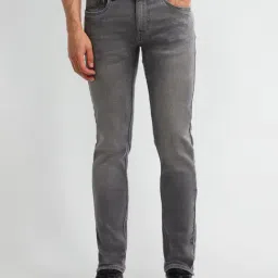 U.S. Polo Assn. Denim Co. Grey Cotton Slim Fit Jeans-image-36