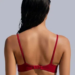 Eden Pack Of 2 Solid Non Wired Non Padded Medium Coverage T-shirt Bra image 2