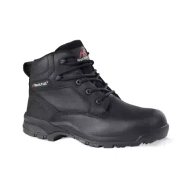 Rockfall Black Fibreglass Toe Capped Womens Safety Boots UK 8 EU 42, VX950A-08-image-10