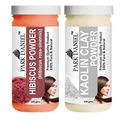 Park Daniel Set Of 2 100% Pure & Natural Hibiscus Powder & Kaolin Clay Powder-image-6