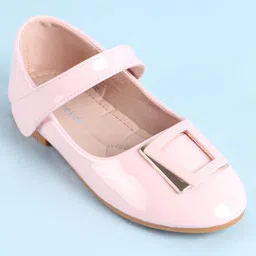 Pine Kids Ballerina with Velcro Closure & Applique - Pink image 3