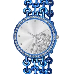 Miss Perfect Women Embellished Dial & Bracelet Style Straps Analogue Watch QR9-picture-24