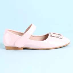 Pine Kids Ballerina with Velcro Closure & Applique - Pink image 4