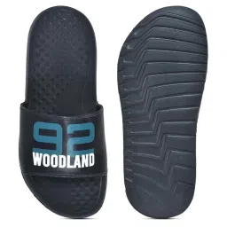 Woodland Men's Navy Slides image 5