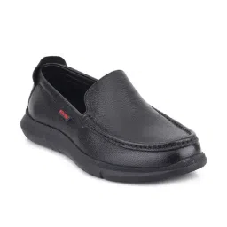 Red Chief Men's Black Formal Loafers image 2