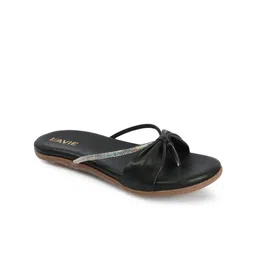 Lavie Women Open Toe Flats Round Toe With Western - Embellished-image-86