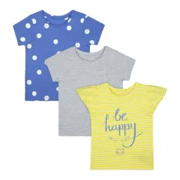 Mothercare Kids Multicolor Cotton Printed T-Shirt-image-52
