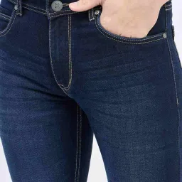 Duke Navy Slim Fit Jeans image 5