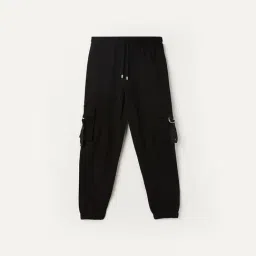 Fame Forever by Lifestyle Girls Black Cotton Track Pants-picture-37